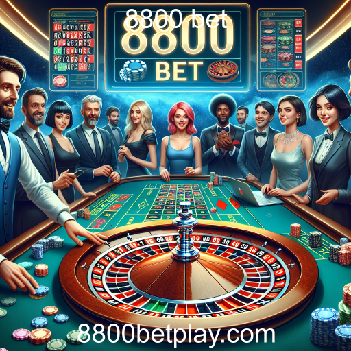 Descubra a Emoção do Cassino Ao Vivo no 8800 Bet